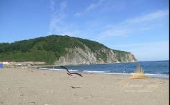 Участок на берегу моря с песчаным пляжем Рязановка, Красный утес. 12 500 кв. м., аренда, от агентства недвижимости (посредник). Фото участка