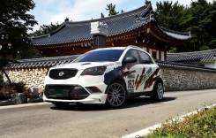 Обвес кузова аэродинамический. SsangYong Actyon
