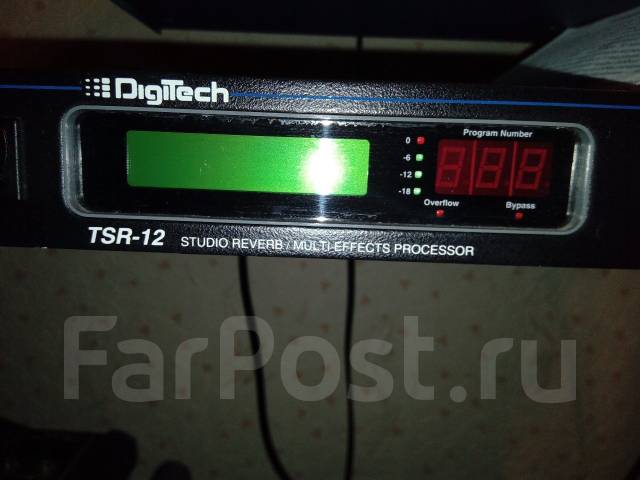 Процессор эффектов Digitech Tsr -12, б/у, в наличии. Цена: 7 000₽ во ...