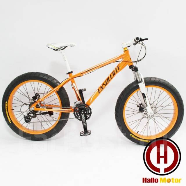 Велосипед фэтбайк с 24 дюймовыми колёсами, Ensoleille, новый, под заказ ...