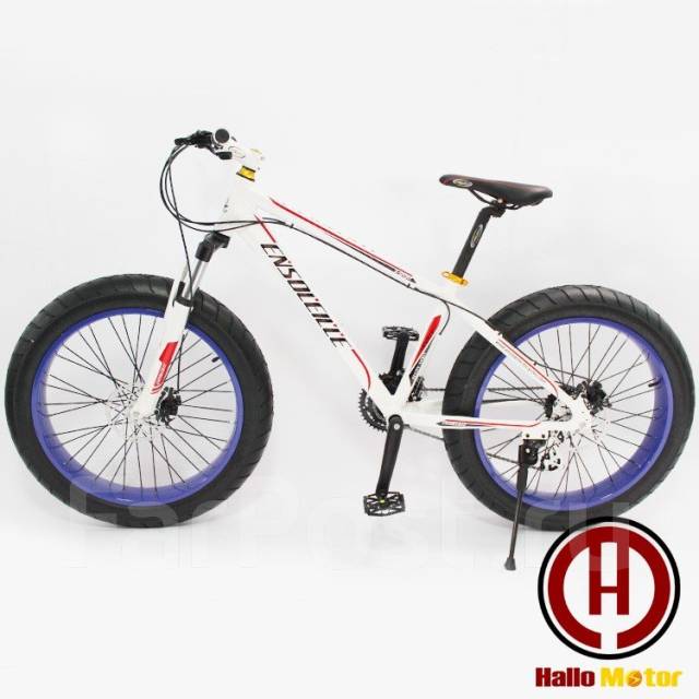 Велосипед фэтбайк с 24 дюймовыми колёсами, Ensoleille, новый, под заказ ...