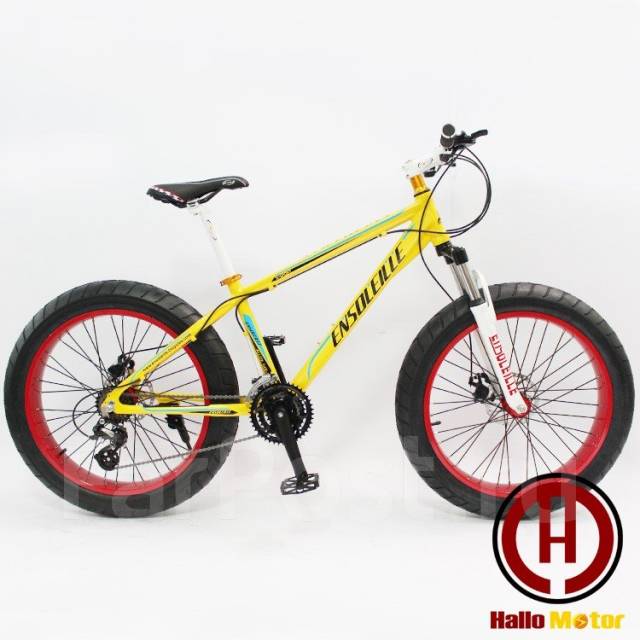 Велосипед фэтбайк с 24 дюймовыми колёсами, Ensoleille, новый, под заказ ...