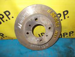 Диск тормозной. Nissan: Bluebird, Primera Camino, Silvia, Laurel, Skyline, Vanette Truck, 240SX, Cefiro, 200SX, Avenir, Primera, Prairie Двигатели: CD...