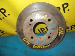 Диск тормозной. Nissan: Bluebird, Primera Camino, Stanza, Primera, Avenir, Prairie Двигатели: CD20, CD20E, GA16DS, KA24DE, QG18DE, SR18DE, SR20DE, SR2...