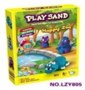 Набор для лепки "Play Sand" Веселый зоопарк