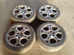 Диски Subaru Blitzen с летней резиной. 7.0x17 5x100.00 ET55