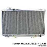 Радиатор охлаждения двигателя. Toyota Cresta, JZX81, GX81 Toyota Cressida, GX81 Toyota Mark II, GX81, JZX81 Двигатели: 1GGZE, 1JZGTE, 1GGE, 1GEU, 1GGT...