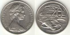 Австралия 20 центов 1981 год (иностранные монеты)