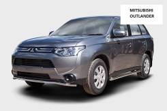 Защита бампера перед, зад, пороги Mitsubishi Outlander XL с 2012 года