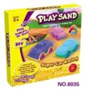 Набор для лепки "Play Sand" Супергонки