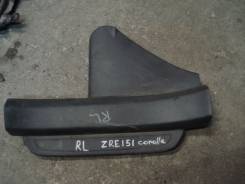 Накладка на порог. Toyota Corolla, ADE150, NDE150, NRE150, ZRE151, ZRE152, ZRE153, ZZE150 Двигатели: 1ADFTV, 1NDTV, 1NRFE, 1ZRFAE, 1ZRFE, 2ZRFE, 3ZRFE...