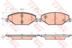 Колодки передние VW POLO 2010- (RUS), SKODA FABIA II GDB2027