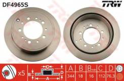Диск тормозной задний TOYOTA LAND CRUISER 200, LEXUS LX570 DF4965S