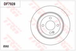 Диск тормозной задний HYUNDAI i30 12-, SOLARIS, KIA RIO III (262мм) DF7928