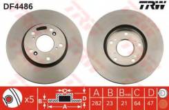 Диск тормозной передний HONDA CIVIC VII-VIII, CR-V II DF4486