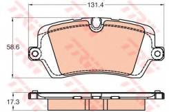Колодки задние RANGE ROVER SPORT (LW) (4/13- ) GDB2029