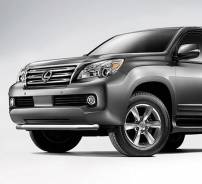 Защита бампера. Lexus GX460 Toyota Land Cruiser Prado