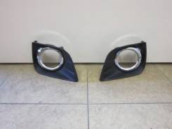 Ободок противотуманной фары. Toyota Land Cruiser Prado, GDJ150W, GDJ151W, TRJ150, KDJ150L, GRJ150W, GRJ151W, TRJ150W, GDJ150L, GRJ151, GRJ150, GRJ150L...