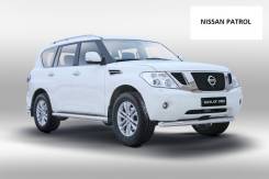 Защита бампера и порогов Nissan Patrol с 2007 по 2014 год