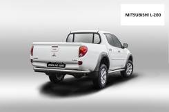 Защита бампера (зад), пороги Mitsubishi L200/Pagero Sport. Mitsubishi L200 Mitsubishi Pajero