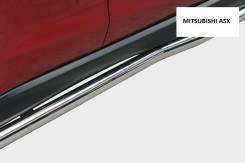 Накладка на порог. Mitsubishi ASX