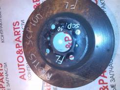 Диск тормозной. Toyota: Yaris, Ractis, Spade, Vitz, Corolla Axio, Porte, Corolla Fielder, Corolla, Passo Sette, Belta Двигатели: 1KRFE, 1NRFE, 1NZFE...