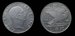 Италия 50 чентизимо 1940 год (иностранные монеты)