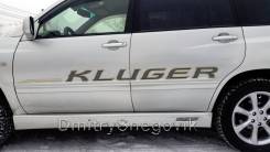 Наклейка. Toyota Kluger