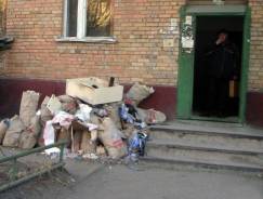 Вывоз мусора.
