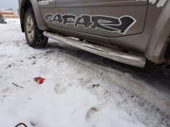 Порог пластиковый. Nissan Safari