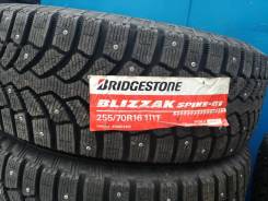 Bridgestone Blizzak Spike-01. Зимние, шипованные, без износа, 4 шт