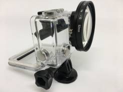 Макро линза экшн камер Gopro Hero 3/4/5, адаптер на 52 мм во Владивостоке Линзы.