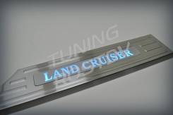 Накладка на порог. Toyota Land Cruiser, GRJ200, J200, URJ200, URJ202, URJ202W, UZJ200, UZJ200W, VDJ200