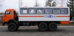 Нефаз 4208. Вахтовый автобус Нефаз, на базе автомобиля Камаз 43118, год 2013, 10 000 куб. см., 28 мест