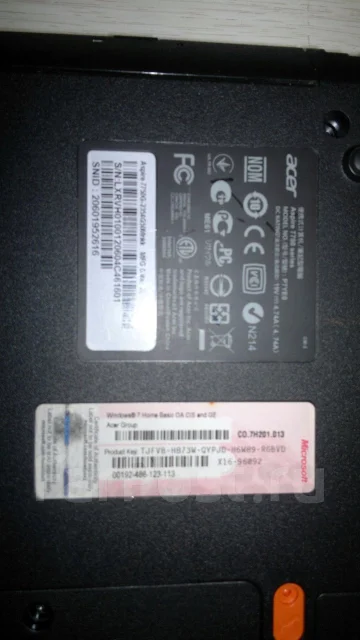 Acer Aspire 7750G. 17.3", 2,3����, ��� 4 ��, ���� 500���, WiFi: 1, Bluetooth: 1, ����������� �� 5��. ����