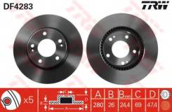 Диск тормозной передний HYUNDAI SONATA V, TUCSON, KIA SPORTAGE (JE_) DF4283