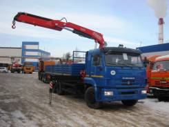Камаз 65117. КМУ Камаз (65117-773010-19) + Fassi F155A.0.22, борт ст. 6,8м, 100 куб. см., 6 160 кг.