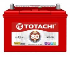 Totachi. 80 А.ч., левое крепление, производство Корея. Под заказ