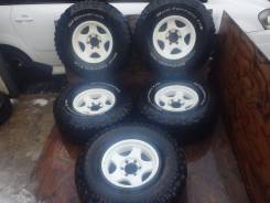 Большие колеса с Toyota Land Cruiser 80 R16. 8.0x16" 6x139.70 ET0