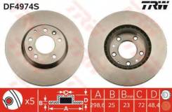 Диск тормозной передний MAZDA 6 (GH) DF4974S