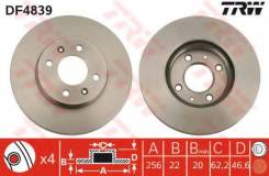 Диск тормозной передний HYUNDAI I20, KIA RIO II DF4839