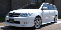 Решетка радиатора. Toyota Corolla, ZZE123L, ZZE121, ZZE122, NZE120, ZZE123, NZE121, ZZE124, NZE124, ZZE121L Toyota Corolla Fielder, NZE124, ZZE124, ZZ...