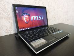 MSI FX600. 15.6", 2,5 ГГц, ОЗУ 4096 Мб, диск 500 Гб, WiFi, Bluetooth, аккумулятор на 1 ч.