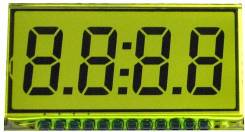 LCD, семисигментный, четырёхразрядный 30*10