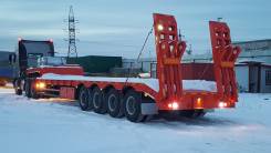 Cimc. Трал CSQ9390TDP грузоподъёмность 90 тонн.3 метра ширина, 90 000 кг.