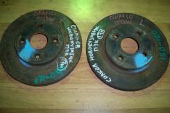 Диск тормозной. Mazda Demio, DY3R, DY5W, DY3W, DY5R Mazda Verisa, DC5W, DC5R