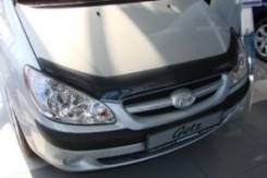 Дефлектор капота. Hyundai Getz, TB Двигатели: G4EE, G4HG, G4HD