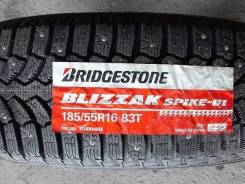 Bridgestone Blizzak Spike-01. Зимние, шипованные, без износа, 4 шт