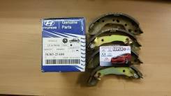 Колодка тормозная барабанная. Hyundai Excel Hyundai Scoupe Hyundai Accent Hyundai Verna