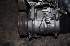 Компрессор кондиционера. Honda: Elysion, Odyssey, Accord, CR-V, Edix, Accord Tourer, Element, Stepwgn Двигатель K24A